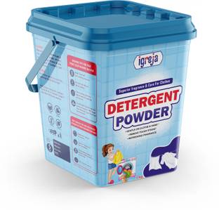 IGREJA Bright Like New Matic Front/Top Load Care Wash Blue Detergent Powder 5 kg Detergent Powder (Fresh)