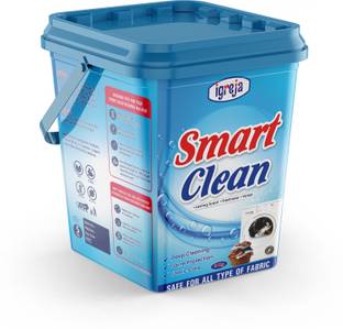 IGREJA Bright Like New Matic Front/Top Load Smart Clean Blue Detergent Powder 5 kg Detergent Powder (Fresh)