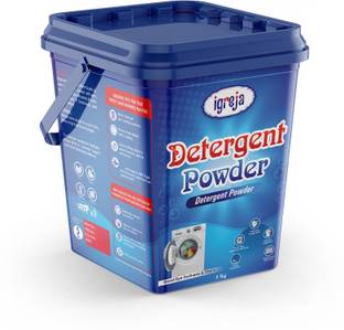 IGREJA Bright Like New Matic Front/Top Load Expert Blue Detergent Powder 5 kg Detergent Powder (Fresh)