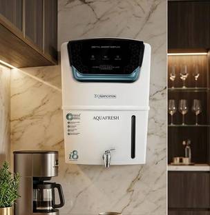 Aqua Fresh WH i8 COPPER+RO+UV+UF+MIN+TDS AUTOMATIC ELECTRIC BORWELL RO WATER PURIFIER 12 L RO + UV + U...