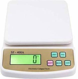 uniq shopee Electronic Digital Kitchen Scale SF 400A Electronic Compact Scale 1 Gram-10 Kg Weighing Scale