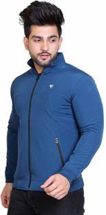 E-MAX Casual Windcheater For Mens Solid Men Wind Cheater