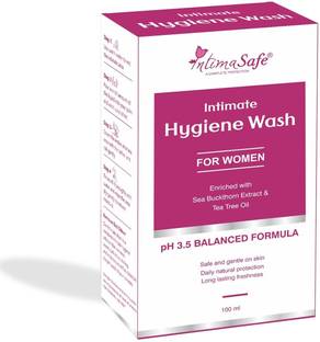 IntimaSafe Hygiene Wash | With Germ and Odour Protection | pH Balanced Intimate Wash Intimate Wash