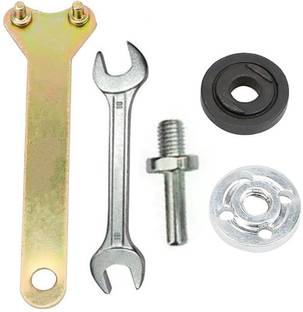 Kiesh Connecting Rod Round Handle Converter Set for Grinder Cut Off Wheels Disc DA016 10mm Shank Arbor Mandrel Electric Drill Variable Angle Grinder Adapter Rotary Tool