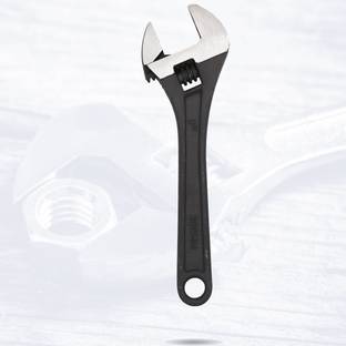 Hillgrove Universal Multi-Function Professional 8 inch with 0-26mm Jaw Opening Capacity Adjustable Wrench Spanner Hand Tool Single Sided Open End Wrench
