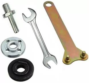 Kiesh DA012 10mm Shank Arbor Mandrel Electric Drill Variable Angle Grinder Adapter Connecting Rod Round Handle Converter Set for Grinder Cut Off Wheels Disc Rotary Bit Set