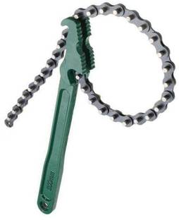 Kshivi CW7 9 inch Multi-Purpose Motorcycle Car Engine Oil Filter Chain Wrench Spanner Removal Tool 225 Single Sided Adjustable Wrench Pack of 1 Single Sided Speciality