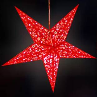 ME&YOU Hanging Star for Christmas, New Year, Diwali, Birthday & Party Decoration-IZ13 Hanging Star Pack of 1