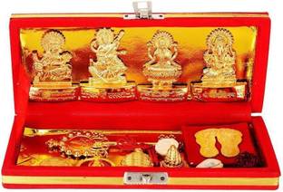 Ayurpatra Shri Dhan Laxmi- Kuber Bhandari Brass Yantra