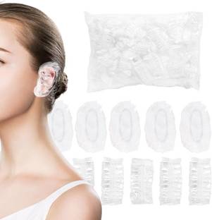SUNCLOCK 100 PCS WATERPROOF EAR COVERS FOR EAR PROTECTOR A4