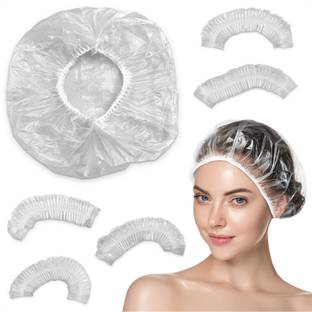 EcoSurg Disposable shower cap | Hotel, Spa, Travel, Saloon use | Made in India (100)