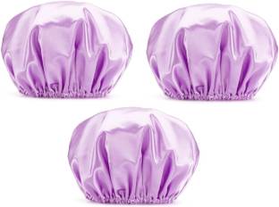 TQLOQZ Reusable PVC shower caps