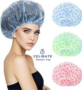 Celibate Waterproof Reusable Shower Cap – Quick Fit for Everyday Showers