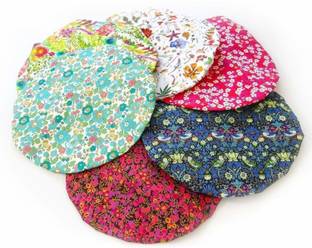 VKvinayak Waterproof Shower Caps Reusable hair Cover Spa Cap For (pack of 6)