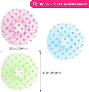 VERPHX Shower Caps Hair export quality hair cap (pack of 3)