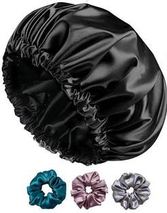 PINECARE Satin Bonnet for Hair And skin care, Shower Cap