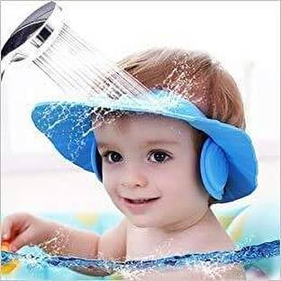 Dfasion Baby Shower cap | Baby Shower Bathing Protection Cap 45