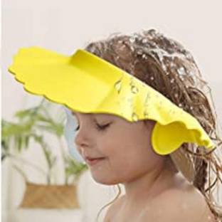 mrquee Adjustable Size Baby Shower Cap | Kids Bath Cap | Baby Head Protector Cap 01
