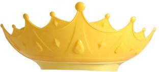 Adore Knight- The Crown Shampoo Hat- Adjustable Buckle- Ergonomic- Non slip- Yellow