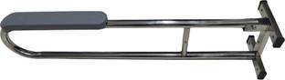 veayva Wall Mounted Flip up Steel Grab Bar Rails 28 inch Shower Grab Bar