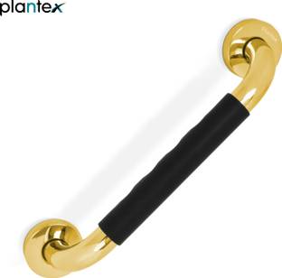 Plantex 304 Stainless Steel Grab Bar for Toilet/13 inch Anti-Slip Handle for Bathroom Shower Grab Bar