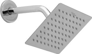 Hindware 150mm Stainless Steel Ultra Thin Overhead Rain Shower With 225 mm Arm - Square Shower Head