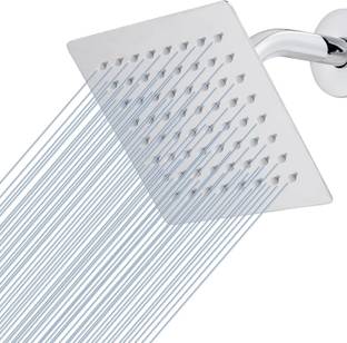 Fossa 4x4 (4 Inch) Ultra Slim Heavy 304 Stainless Steel Rain Shower Head Shower Head