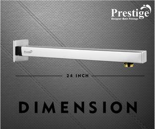 Prestige EXTRA HEAVY ( PREMIUM ) 24inch Arm Rod With Brass Thread Shower Head