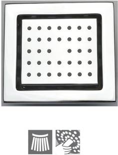 Jaquar 130X120MM Rectangular Shape with Installation Box and RUBIT Cleaning Shower Head