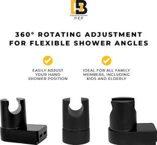 D&B BATHWARE Multipurpose Shower Holder Shower Head