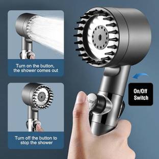 wonder digital High Pressure Shower Head, Handheld Water Saving Shower Head with On/Off Switch Shower Head
