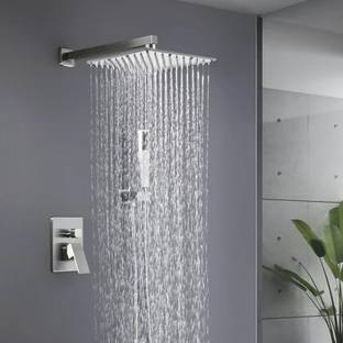 RUHE Stainless Steel 8 Inches Ultra Sleek (Only Showerhead) Shower Head