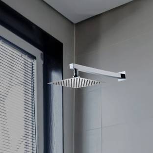 Prestige 6''x6'' Stainless Steel Ultra Slim with 15inch Arm (Pack of � 1) Shower Head