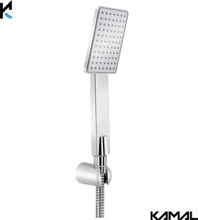 KAMAL Arch Hand With Tube And Wall Hook Shower Head