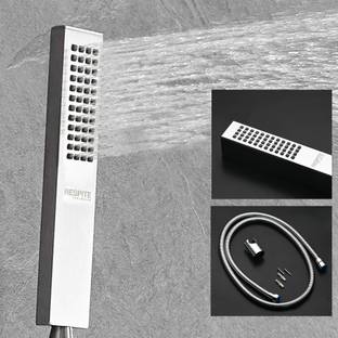 RESPITE ABS High Pressure Hand Single Flow with 1.5 meter Hose and hook (PRIME) Shower Head