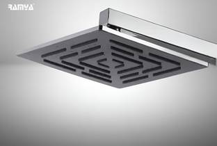 Ramya 8x8 Premium Quality Heavy Amaze Rain Shower Head With 15 Inch Square Arm Shower Head