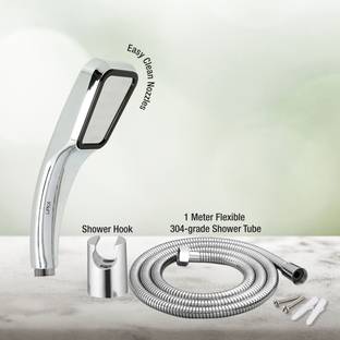 Lipka Twist ABS Hand Shower Complete Set for Shower Area | Bathroom Shower Shower Head