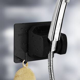 Sunvibe Bathroom Adhesive Hand Shower Holder Pack of 1 Faucet Set