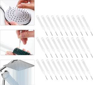 Nasmodo 30 pcs Shower head Cleaning Brush Gap Cleaner Keyboard Mobile Speaker Brush Shower Head