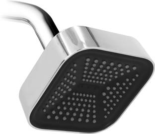 Fossa 4"x4" ABS Curve Shower Head High Pressure Rain Luxury Design Shower Head