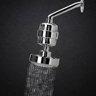RiverSoft Overhead mist shower with shower filter Shower Head (Chrome) Shower Head