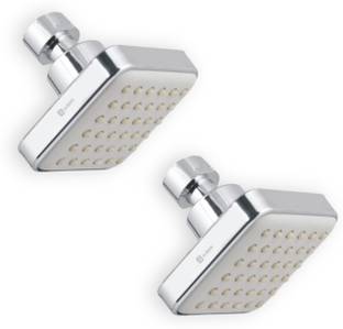 Mojana by InBath 3x3 Inches Square Overhead Shower, 2 Pieces Shower Head
