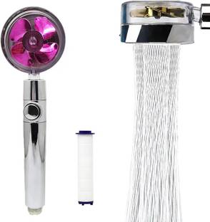 Flipkart SmartBuy 360 degree Turbo Fan High Pressure Hand Shower For Bathroom Shower Head Shower Head