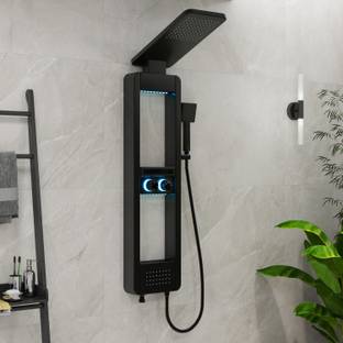 Plantex Majestic Flow Shower Panel for Bathroom/Shower Set with LED Lights and Display Shower Panel Waterfall