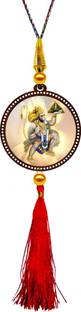 GiftzLane Hanuman ji Hanging for Car & Home Decorative Showpiece  -  8.5 cm