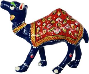 Antiques Nirmala METAL PLAIN CAMEL ITEM Decorative Showpiece  -  7 cm