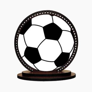Giftlab Motivation Football Club Car Dashboard Idol And Home Decorative Showpiece Decorative Showpiece  -  8 cm