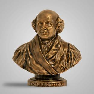 SILAII Dr Samuel Hahnemann 5 Inch Antique Bronze Sculpture Decorative Showpiece  -  12.7 cm