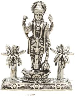 Sri Jagdamba Pearls 20 Grams Lord Vishnu Silver Idol Decorative Showpiece  -  4.064 cm