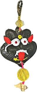 SIMSNURA The Plastic Battu Disti Bomma /Evil Eye Decorative Showpiece  -  17 cm